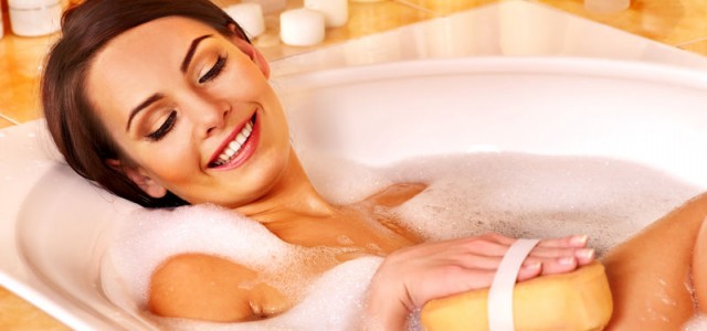 To Enjoy The Comfort Of The Bathtub